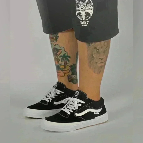 Vans BMX Style 114 Black & White 8.5 - Picture 1 of 11